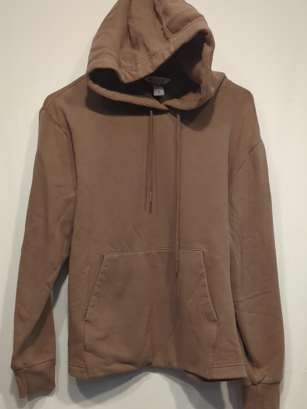 Athleta Seasoft Sweatshirt in Taupe Brown